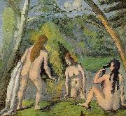 Paul Cezanne Drei badende Frauen oil painting reproduction
